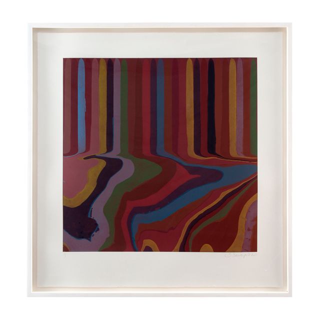 Ian Davenport — КАРТИНА ИЭНА ДЭВЕНПОРТА (Р. 1966), ПОДАРЕННАЯ ИЭНОМ ДЭВЕНПОРТОМ И ГАЛЕРЕЕЙ АЛАНА КРИСТЕА