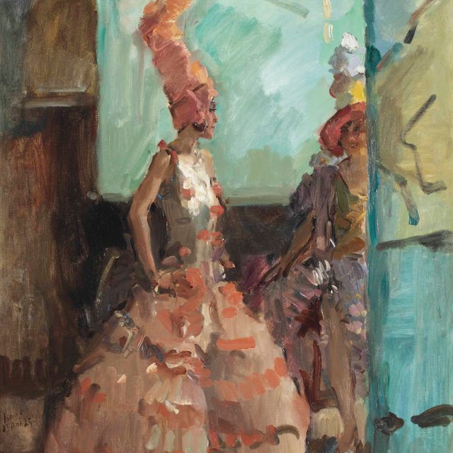 Isaac Israels — Девушки-ревю в театре "Скала", Гаага