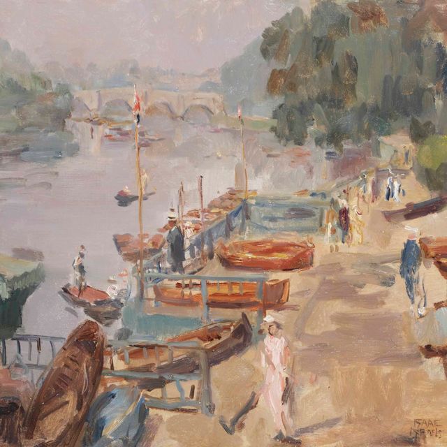 Isaac Israels — Темза близ Ричмонда