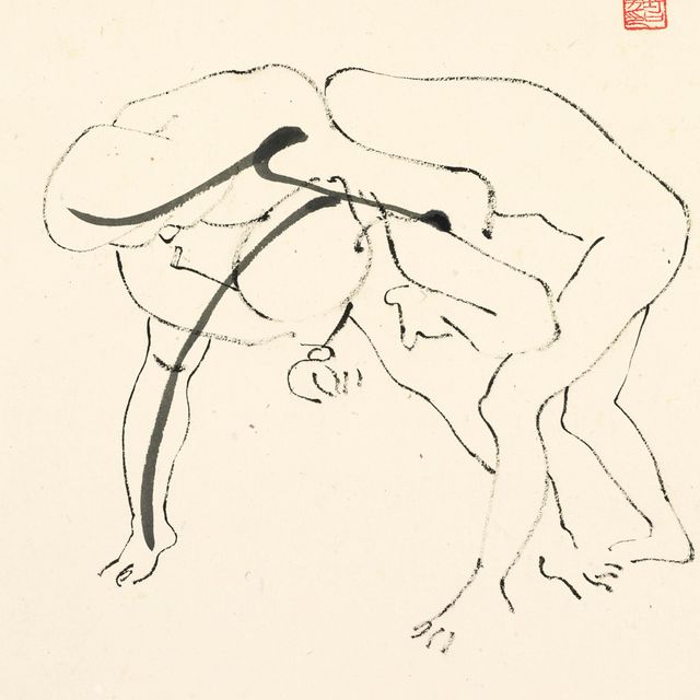 Isamu Noguchi — Без названия (рестлеры)