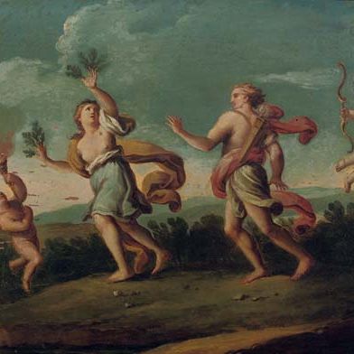 Italian School — Аполлон и Дафна