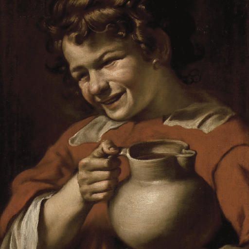 Italian School — Маленький мальчик с кувшином в руках