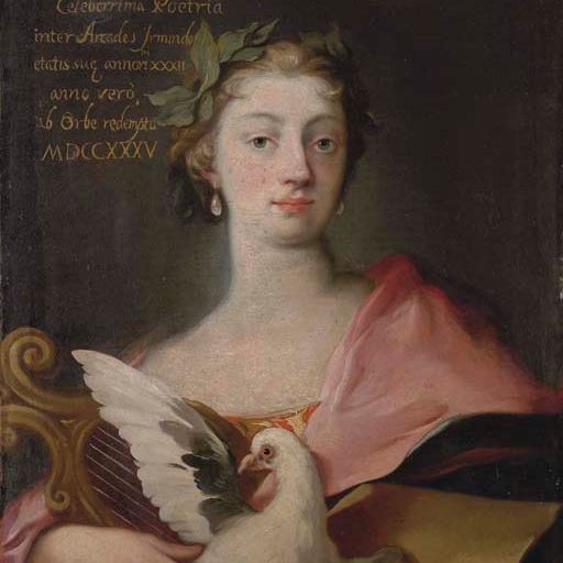 Italian School — Портрет Луизы Бергалли (1703-1779) в искусстве