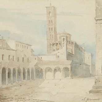 Italian School — Церковь Сан-Джакомо в Болонье