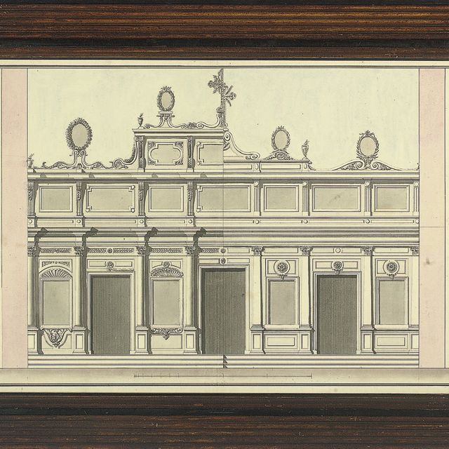 Italian School — Дизайн алтарной ширмы