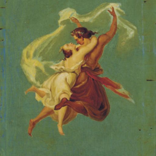 Italian School — Мифологическая сцена и две сопутствующие картины
