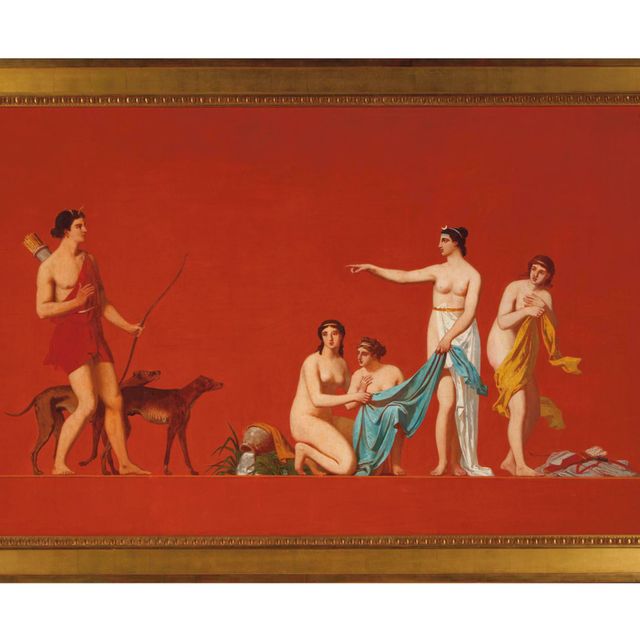 Italian School — Диана и Актеон