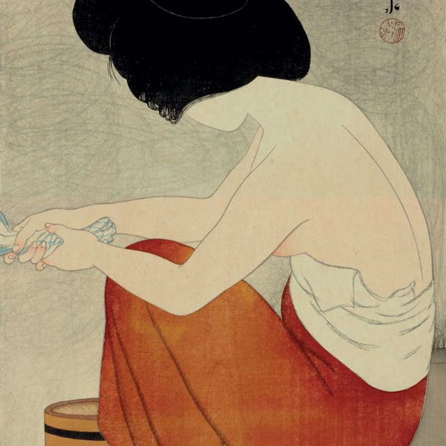 Ito Shinsui — Екуго (После купания), 1917.1