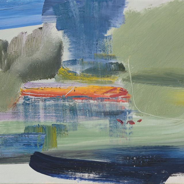 Ivon Hitchens — Река Сассекс, мост и плотина