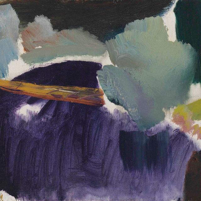 Ivon Hitchens — Река Сассекс, мост и пурпурная вода