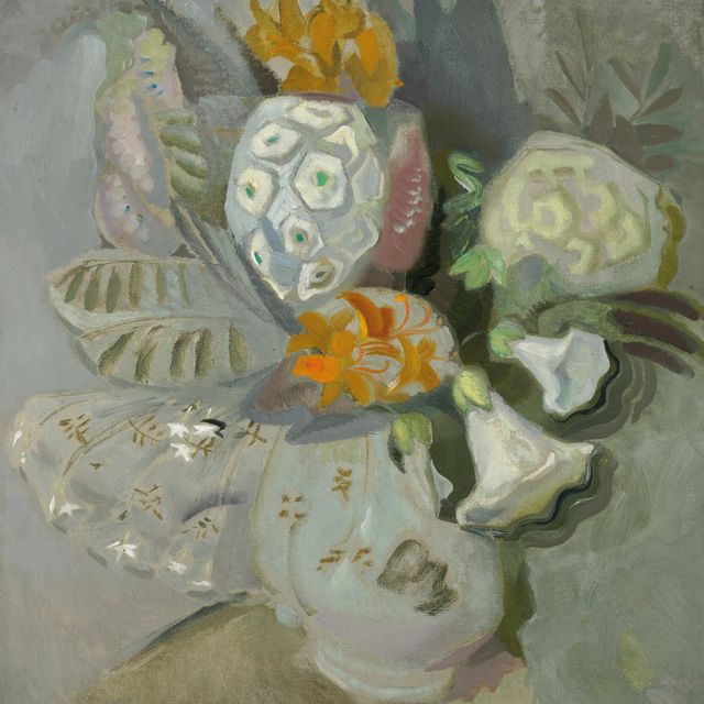 Ivon Hitchens — Цветы в вазе