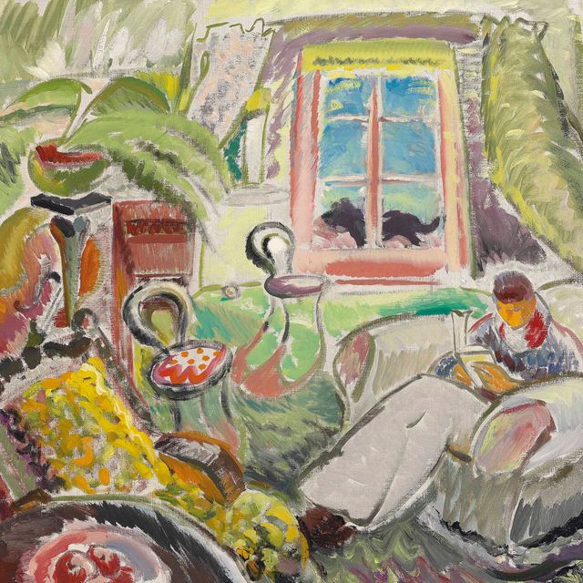 Ivon Hitchens — Интерьер в Ледай-Гроув, Шропшир