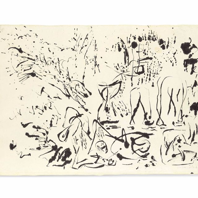 Jackson Pollock — Без названия