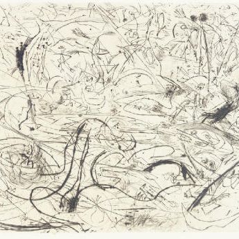 Jackson Pollock — Без названия: P19 (О'Коннор и Тоу 1082)