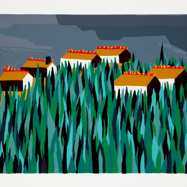 Jacob Lawrence — Горящий