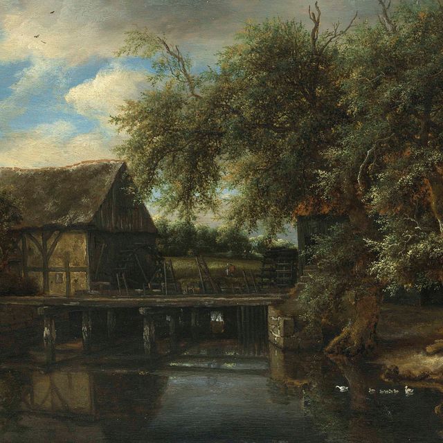 Jacob Van Ruisdael — Водяная мельница