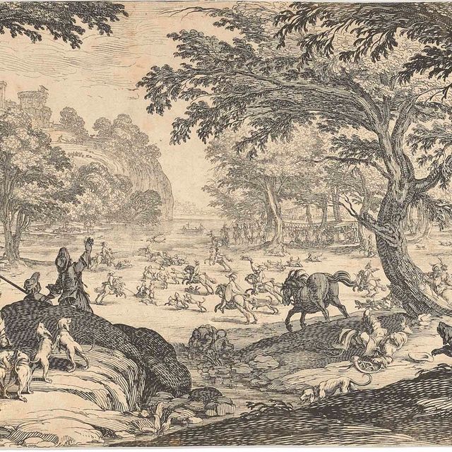 Jacques Callot — Большая дорога (участок 353)