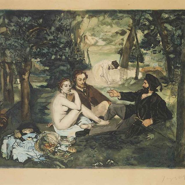 Jacques Villon — Молодой человек на траве