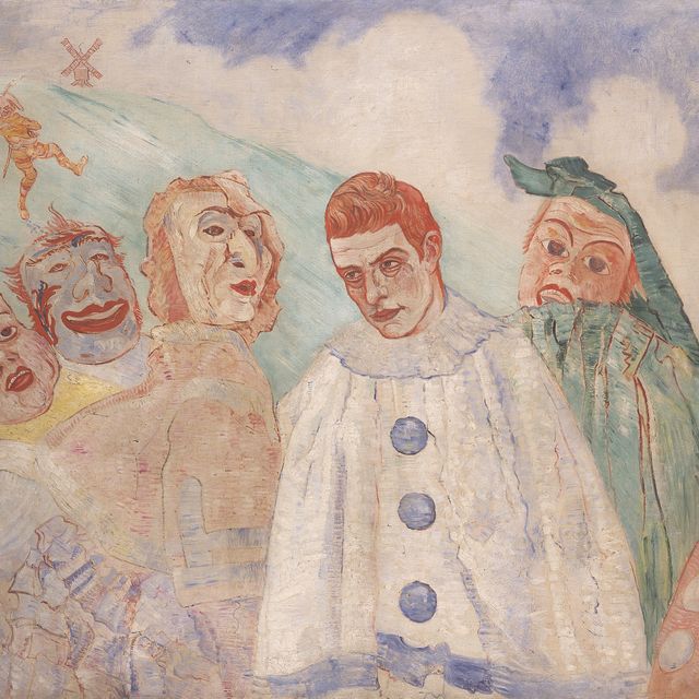 James Ensor — Путешествие Пьеро (Pierrot le jaloux)