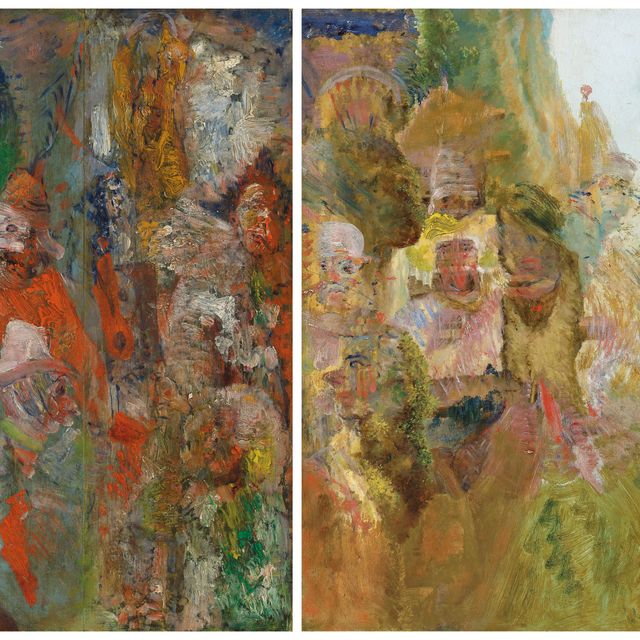 James Ensor — Карнавальная сценка