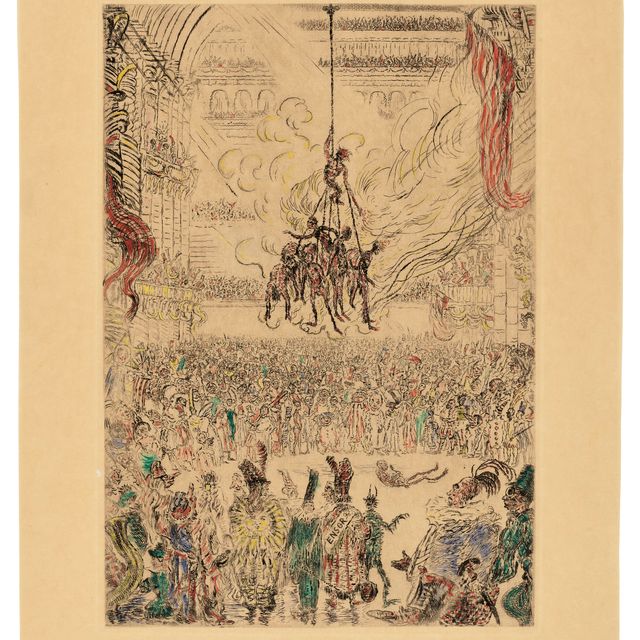 James Ensor — La Vengeance de Hop-Frog (Месть Хоп-лягушки)