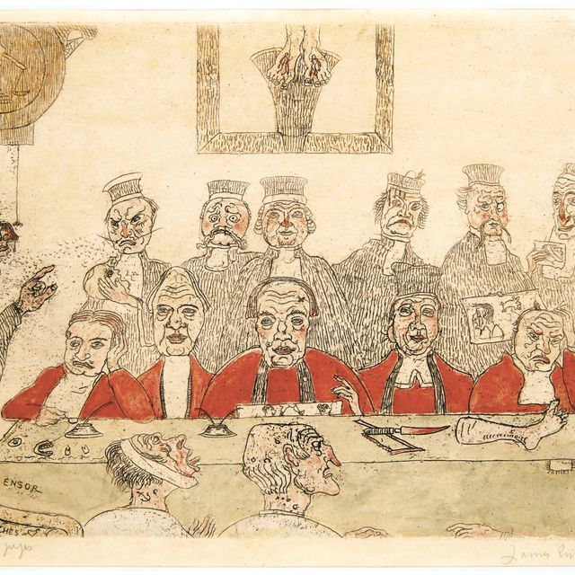 James Ensor — Les Bons Juges (Хорошие судьи)