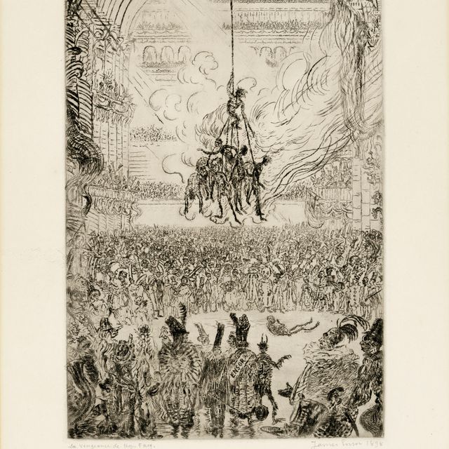 James Ensor — Le Vengeance de Hop Frog (Месть прыгающей лягушки)