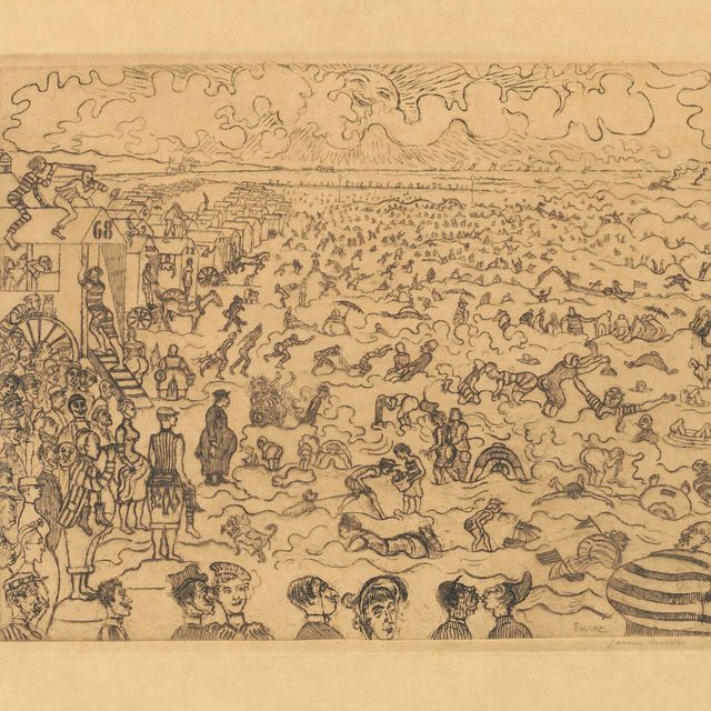 James Ensor — Ле-Бен в Остенде (E. 120)