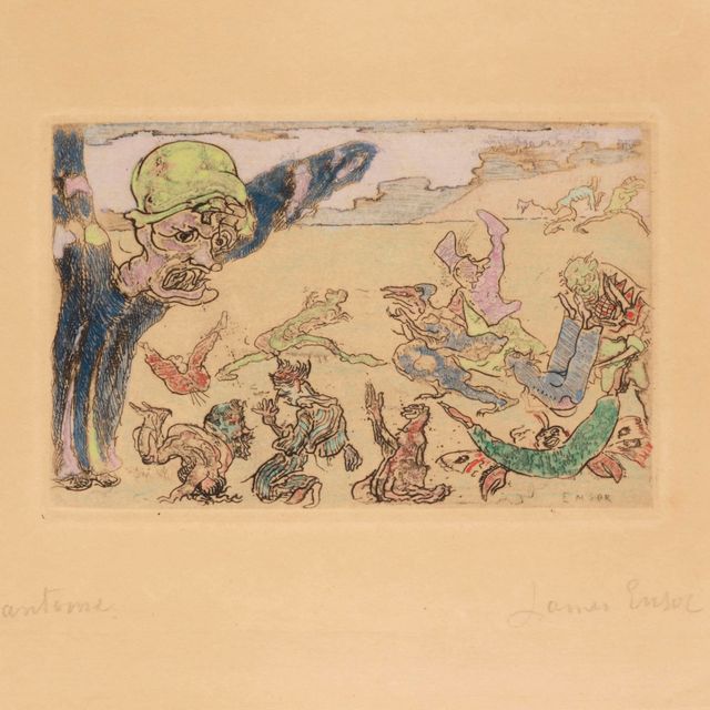 James Ensor — Ле Фантом (Тэвернье, 73)
