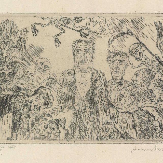 James Ensor — L'Orgueil, от: Les Péchés Capitaux (E. 127)