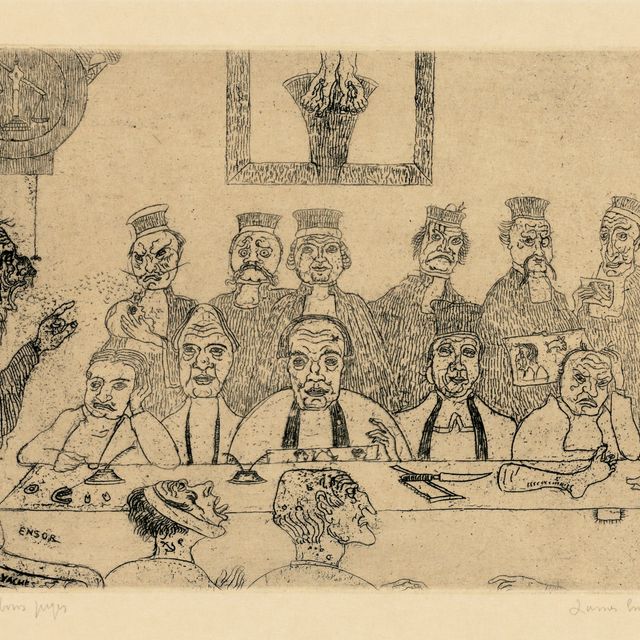 James Ensor — Les Bons Juges (Хорошие судьи)