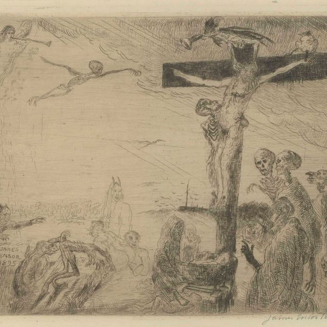 James Ensor — Агонизирующий Христос