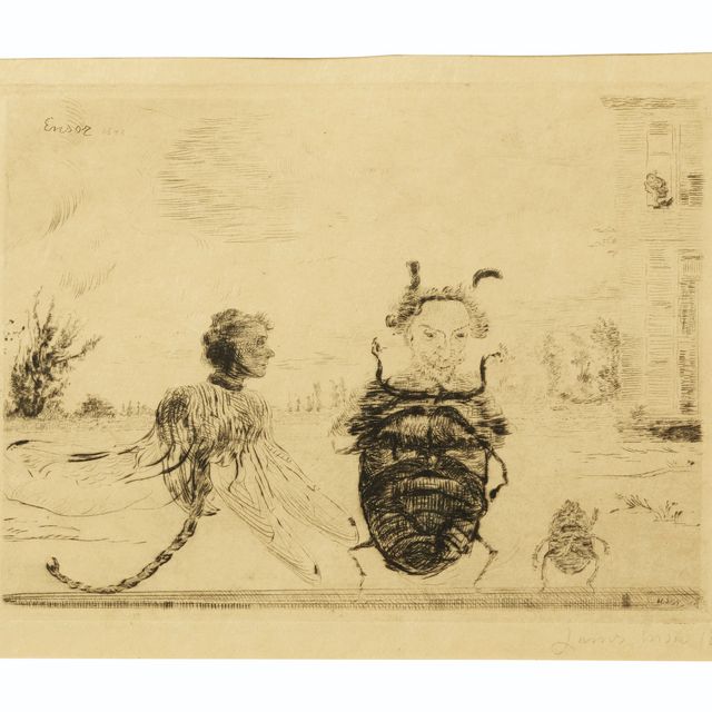 James Ensor — Insectes singuliers (Необычные насекомые)