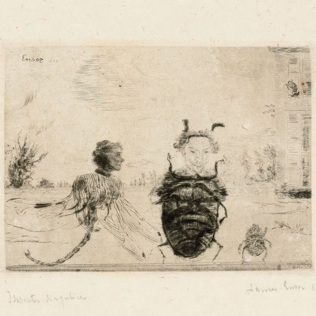 James Ensor — Insectes singuliers (Необычные насекомые)