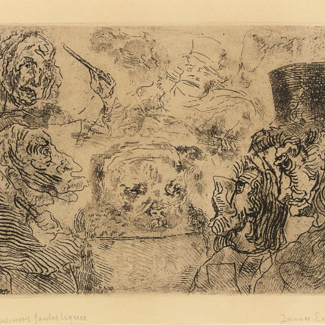 James Ensor — Фантастические музыканты (Элеш, 43; Тэвернье, 43)