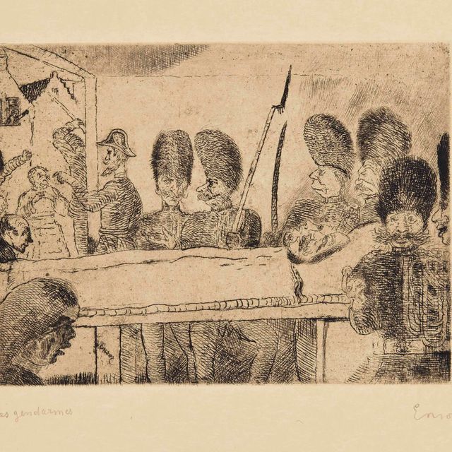 James Ensor — Жандармы