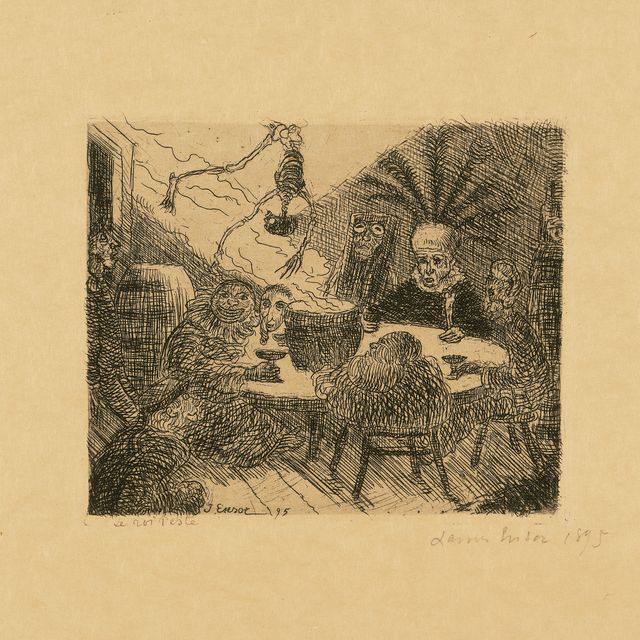 James Ensor — Король Пешт (Le Roi Peste)