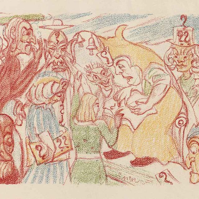 James Ensor — "Сцены из жизни Христа", Галерея Жиру, Брюссель, 1921 (т. 139; Э. 141)