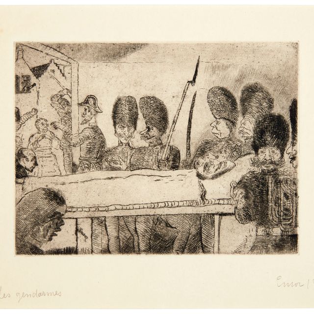 James Ensor — Жандармы