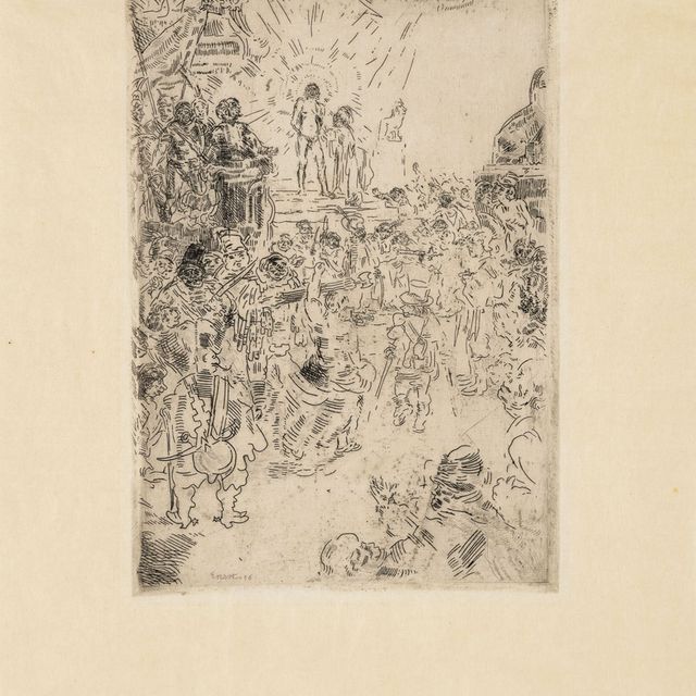 James Ensor — Оскорбление Христа
