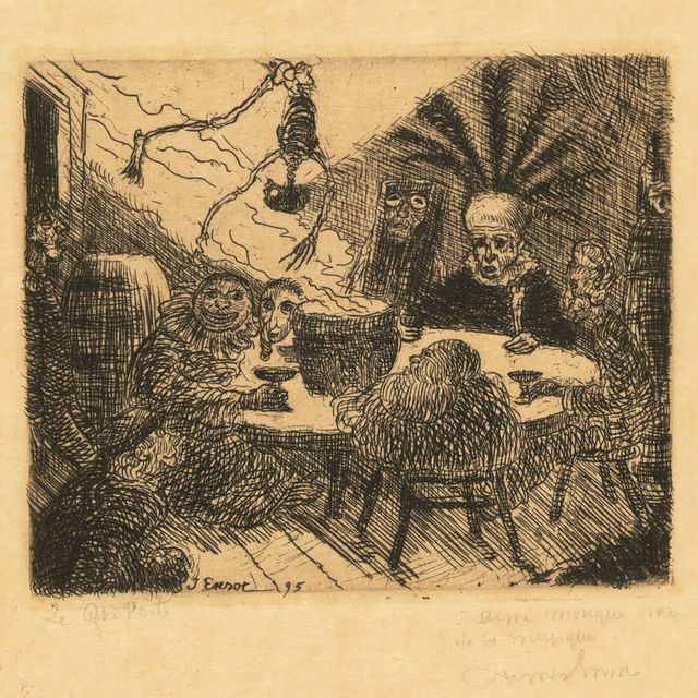 James Ensor — Король Пешт (Le Roi Peste)