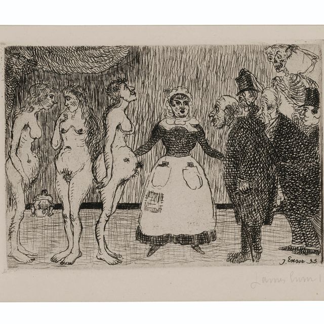 James Ensor — Старые полисмены (The Old Scamps)