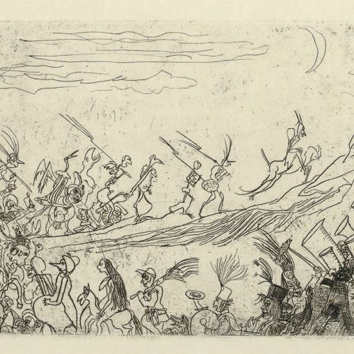 James Ensor — Адский кортеж (Тэвернье, 10; Элеш, 9)