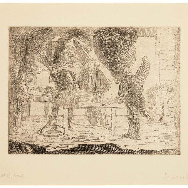 James Ensor — L'Assassinat (Покушение)