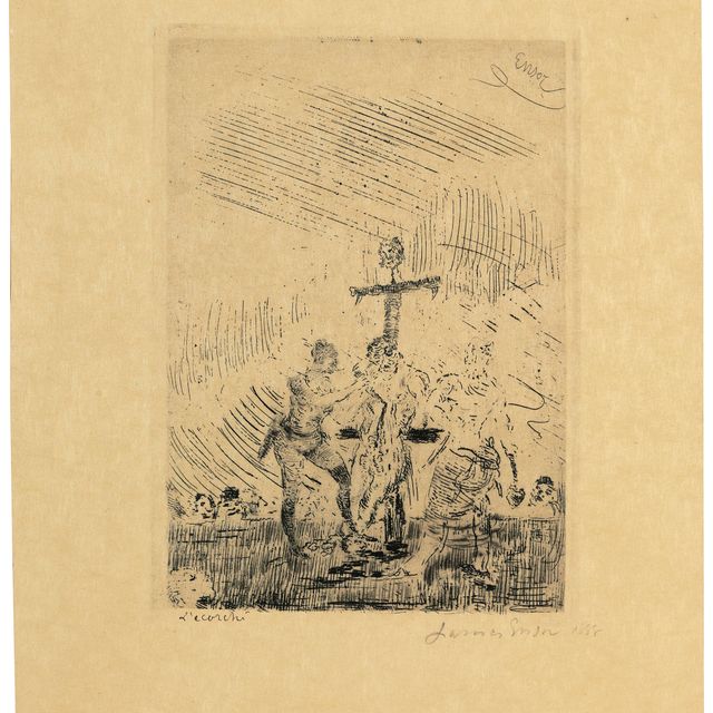 James Ensor — Л'Корше (Сдирание кожи)