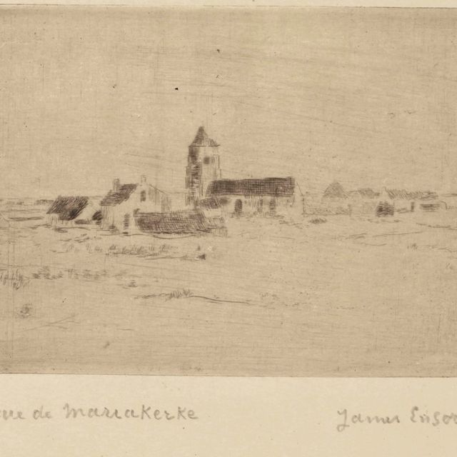 James Ensor — Маленькая прогулка по Мариакерке
