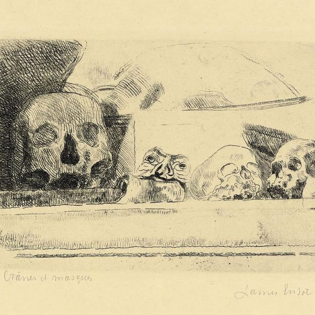 James Ensor — Замки и маски (29 декабря)