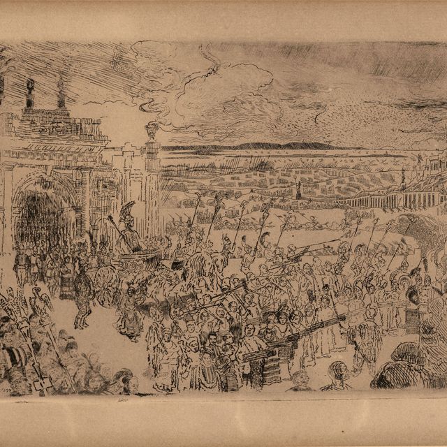 James Ensor — Триумфальная арка Романа