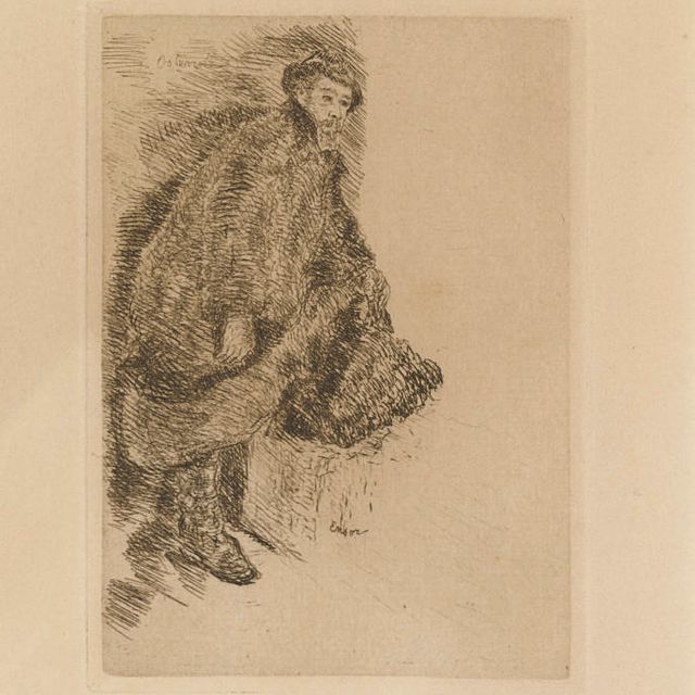 James Ensor — Рыбак из Остенде (E. 123)