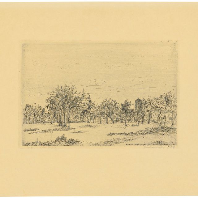 James Ensor — Ле Верже (Фруктовый сад)